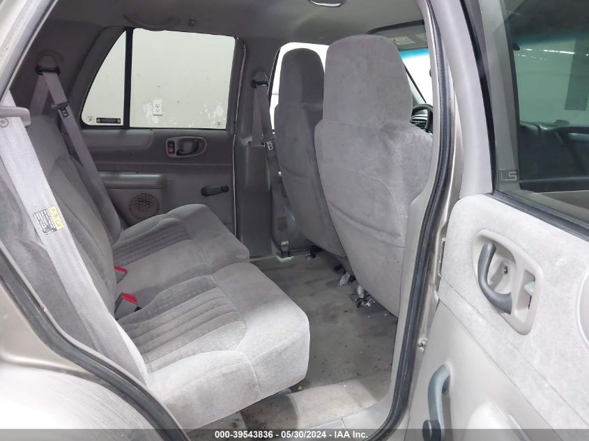 2002 Chevrolet Blazer Ls VIN: 1GNDT13W92K182178 Lot: 39543836