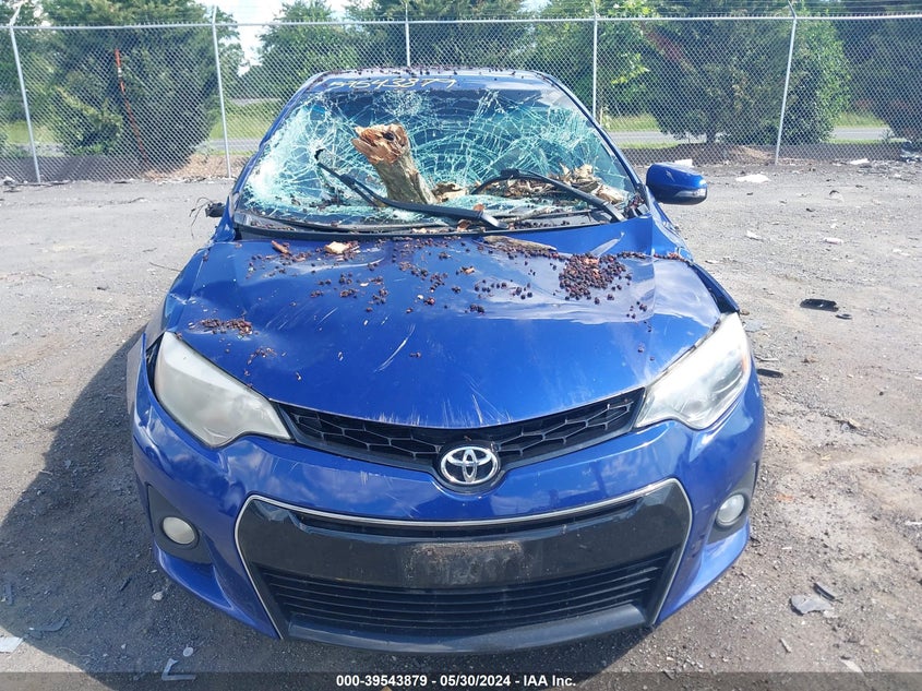 2015 Toyota Corolla S Plus VIN: 2T1BURHE7FC479615 Lot: 39543879