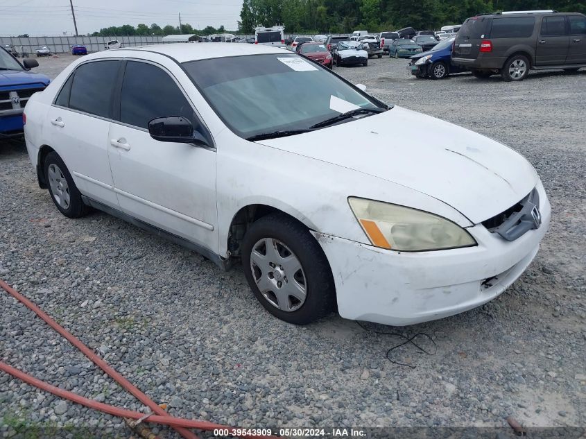 2003 Honda Accord 2.4 Lx VIN: 1HGCM56373A040897 Lot: 39543909