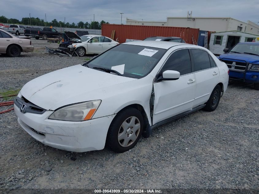 2003 Honda Accord 2.4 Lx VIN: 1HGCM56373A040897 Lot: 39543909