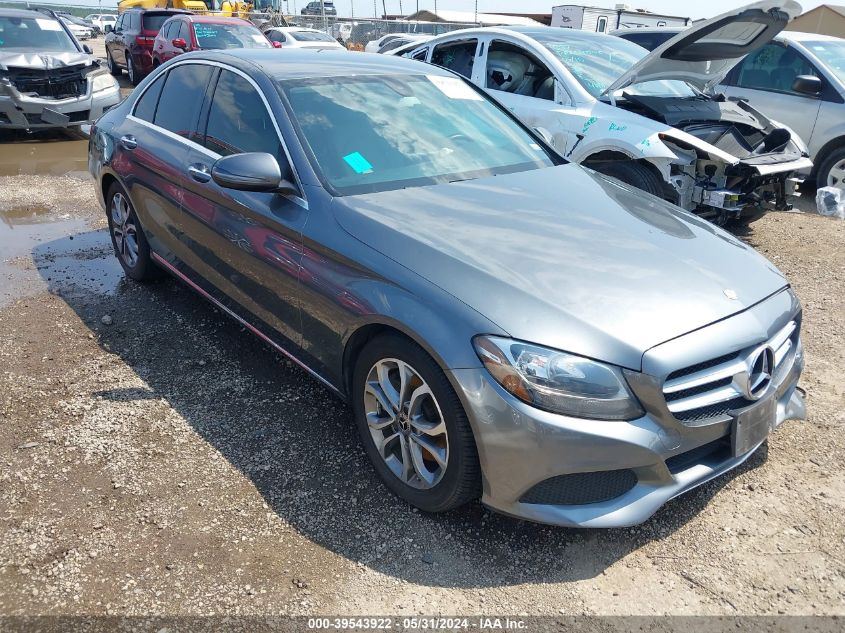 55SWF4JB3HU229476 2017 MERCEDES-BENZ C CLASS - Image 1