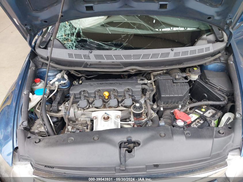 2008 Honda Civic Lx VIN: 1HGFA16588L044887 Lot: 39543931