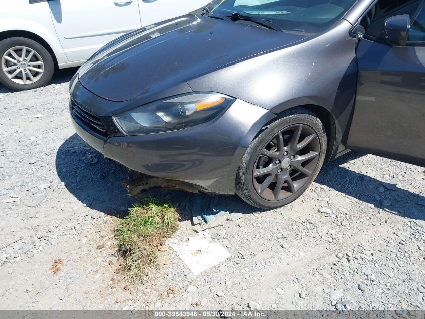 2015 Dodge Dart Sxt VIN: 1C3CDFBB2FD337746 Lot: 39543946