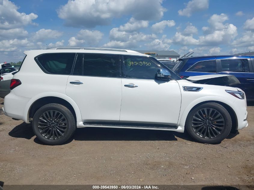2023 Infiniti Qx80 Sensory Awd VIN: JN8AZ2BE9P9303643 Lot: 39543950