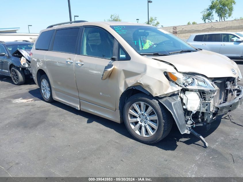 2011 Toyota Sienna Limited V6 VIN: 5TDYK3DC6BS096302 Lot: 39543953