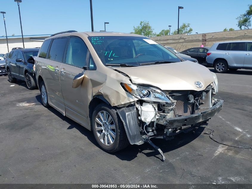 2011 Toyota Sienna Limited V6 VIN: 5TDYK3DC6BS096302 Lot: 39543953