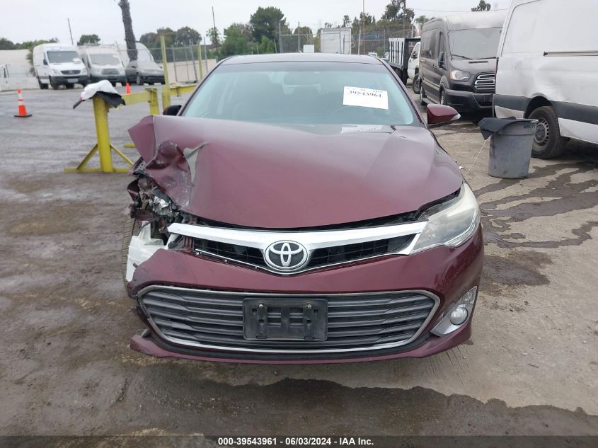 2013 Toyota Avalon Xle Touring VIN: 4T1BK1EB4DU042829 Lot: 39543961