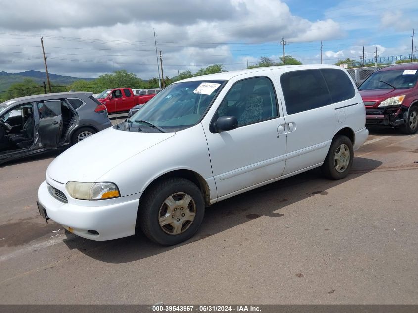 2000 Nissan Quest Gle/Gxe/Se-Cloth/Se-Leather VIN: 4N2XN11T0YD842577 Lot: 39543967