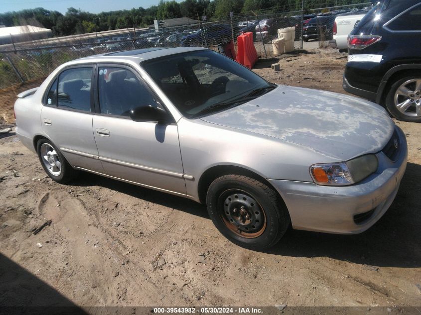 2001 Toyota Corolla Le VIN: 1NXBR12EX1Z438950 Lot: 39543982