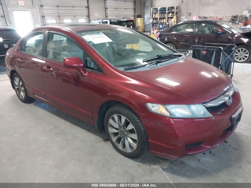 19XFA16849E000940 2009 Honda Civic Ex