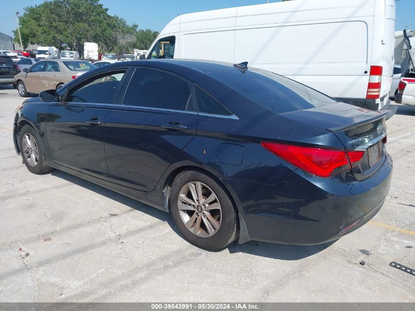 2013 Hyundai Sonata Gls VIN: 5NPEB4AC8DH616697 Lot: 39543991