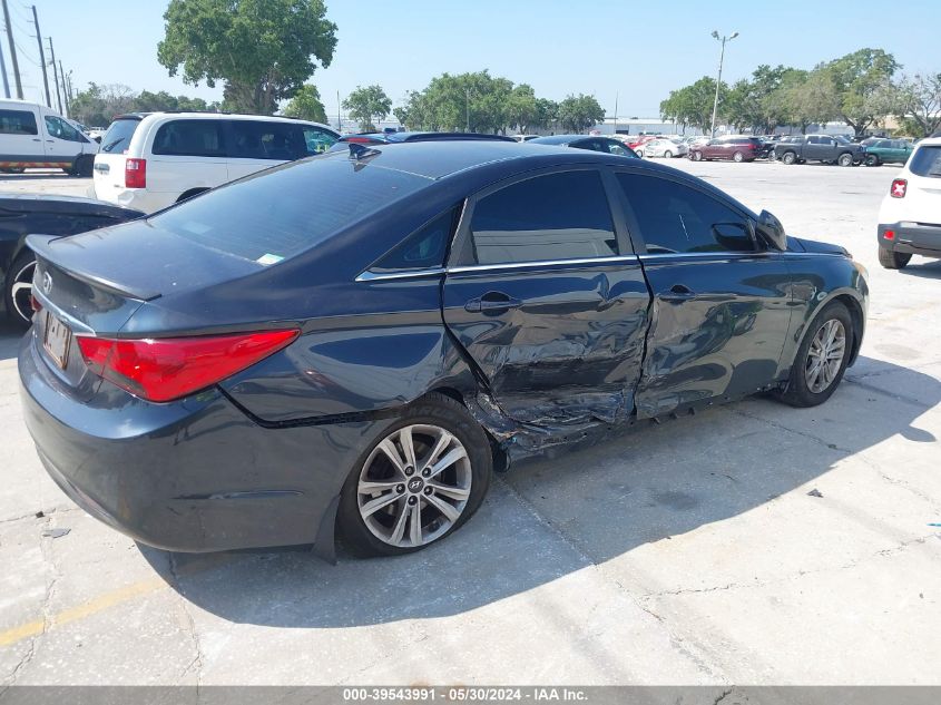 2013 Hyundai Sonata Gls VIN: 5NPEB4AC8DH616697 Lot: 39543991