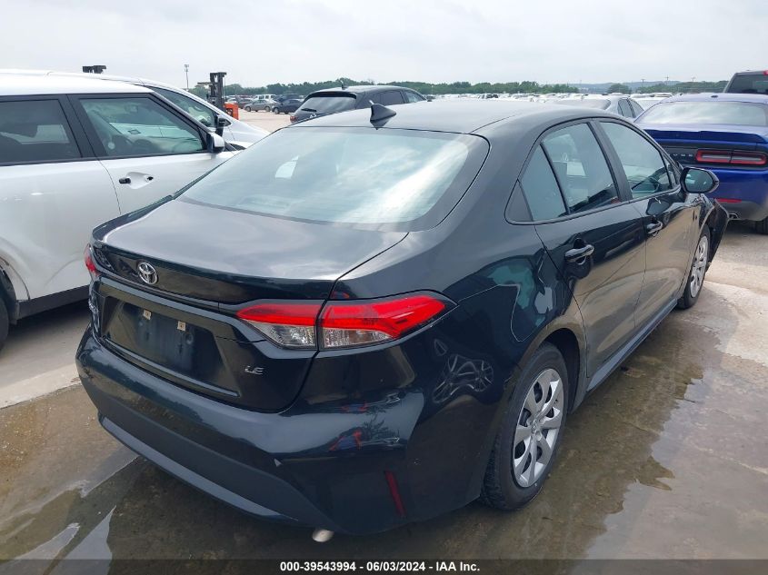 2022 Toyota Corolla Le VIN: 5YFEPMAE7NP330511 Lot: 39543994