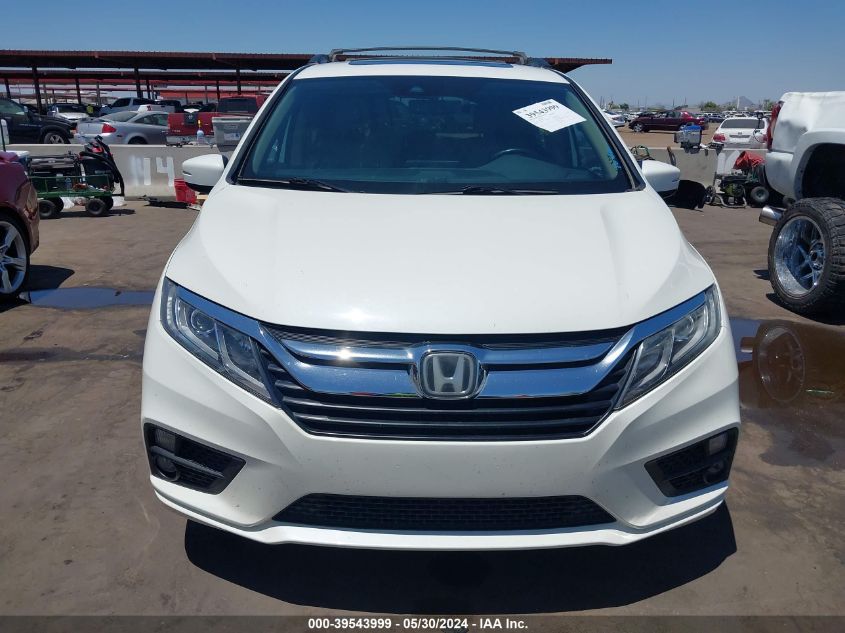 2019 Honda Odyssey Ex-L VIN: 5FNRL6H76KB008711 Lot: 39543999