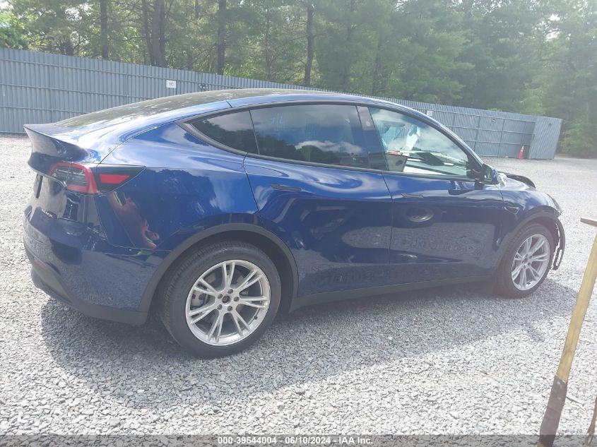 2023 Tesla Model Y Awd/Long Range Dual Motor All-Wheel Drive VIN: 7SAYGDEE4PA179584 Lot: 39544004