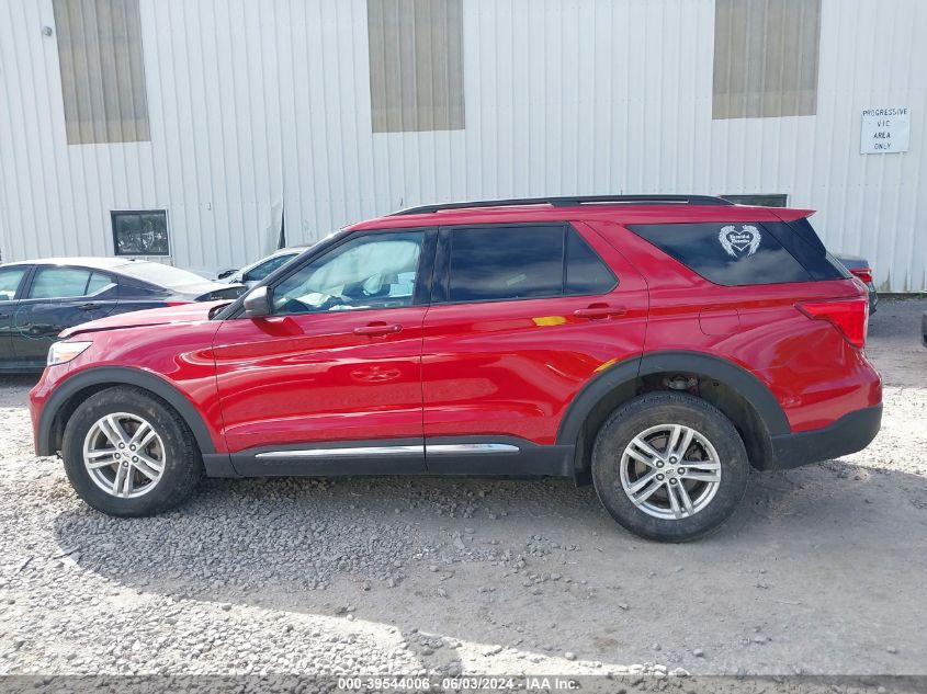 2020 Ford Explorer Xlt VIN: 1FMSK8DH9LGD11497 Lot: 39544006