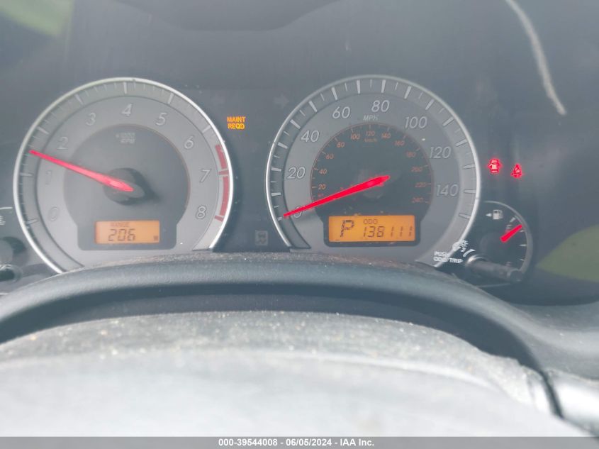 2010 Toyota Corolla S VIN: 1NXBU4EE7AZ287206 Lot: 39544008