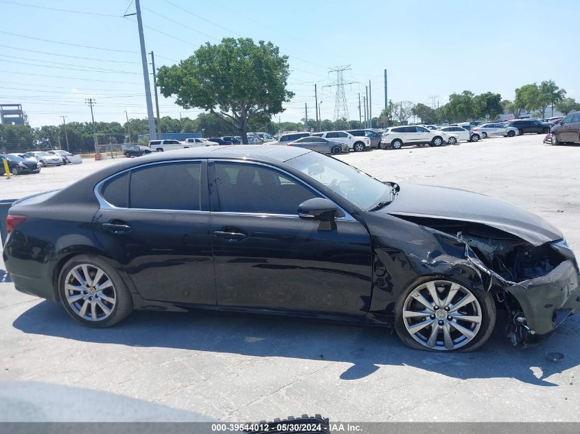 2013 Lexus Gs 350 VIN: JTHBE1BL1D5022846 Lot: 39544012