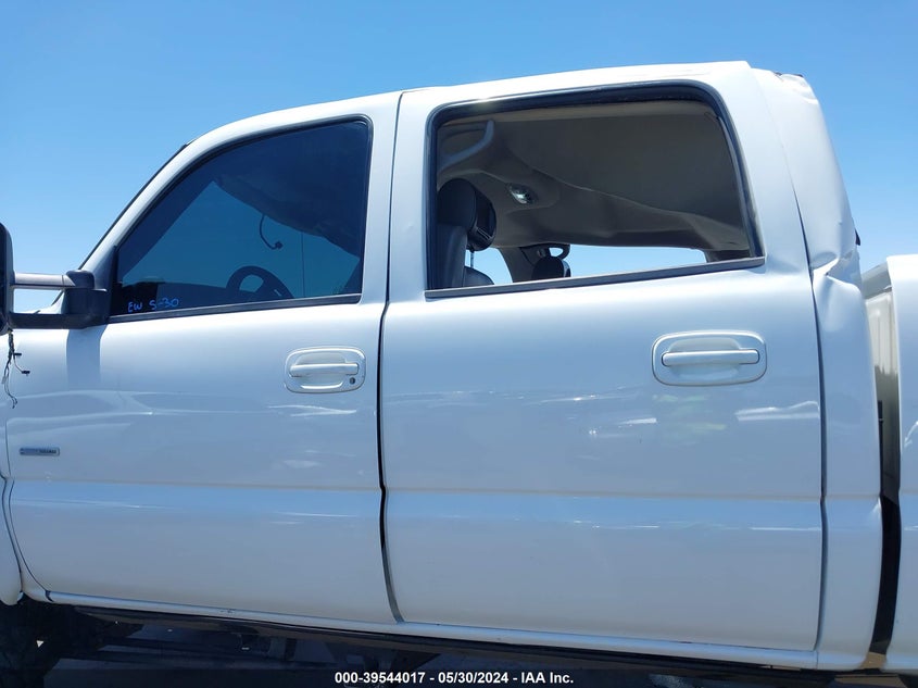 2006 Chevrolet Silverado 2500Hd Lt3 VIN: 1GCHK23D66F199911 Lot: 39544017