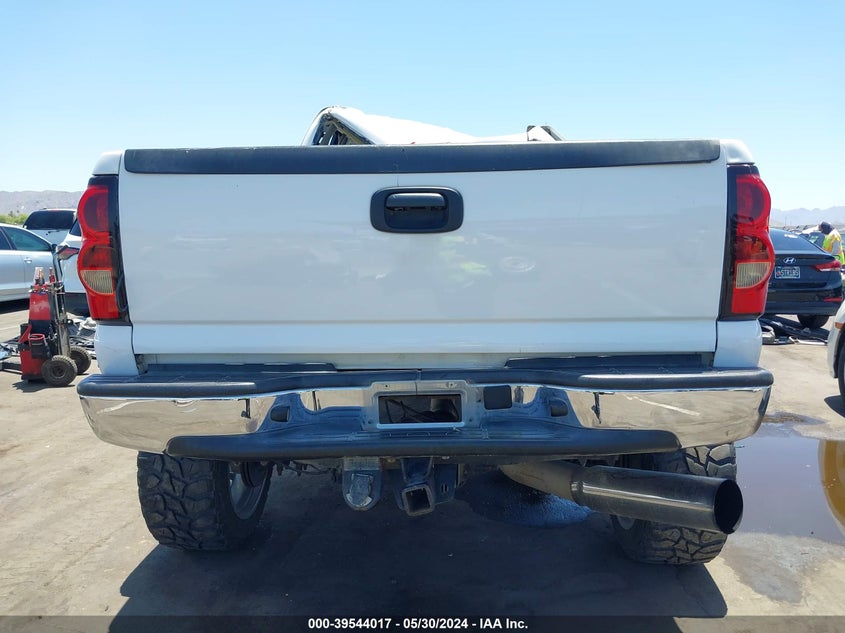 2006 Chevrolet Silverado 2500Hd Lt3 VIN: 1GCHK23D66F199911 Lot: 39544017