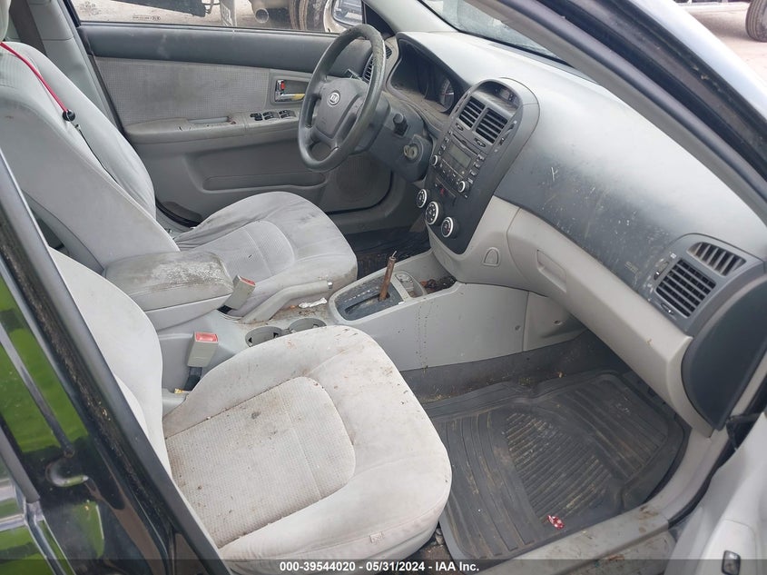 2007 Kia Spectra Ex VIN: KNAFE121375416626 Lot: 39544020