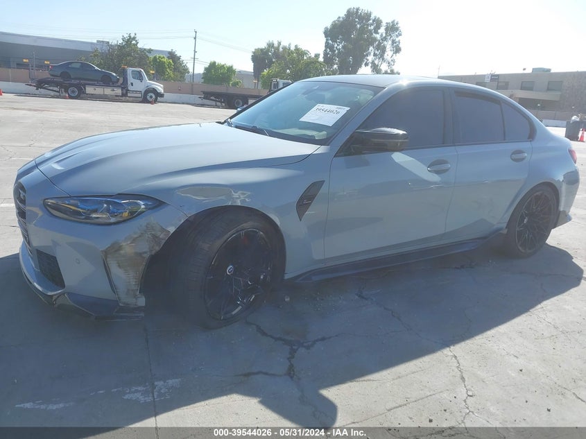 2022 BMW M3 Competition VIN: WBS33AY06NFN06265 Lot: 39544026
