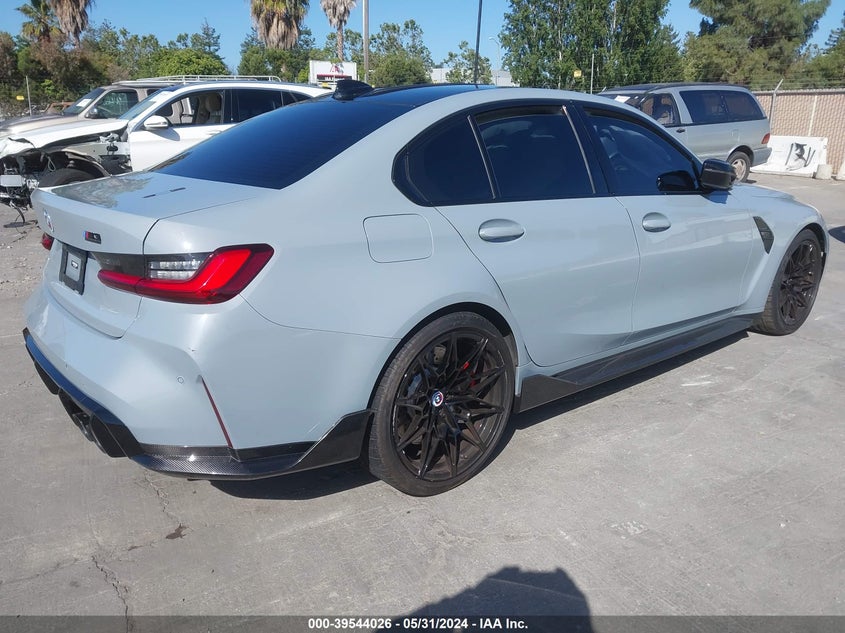 2022 BMW M3 Competition VIN: WBS33AY06NFN06265 Lot: 39544026
