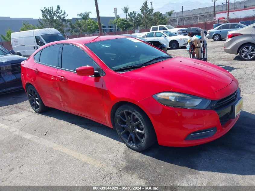 2016 Dodge Dart Se VIN: 1C3CDFAA6GD650261 Lot: 39544029