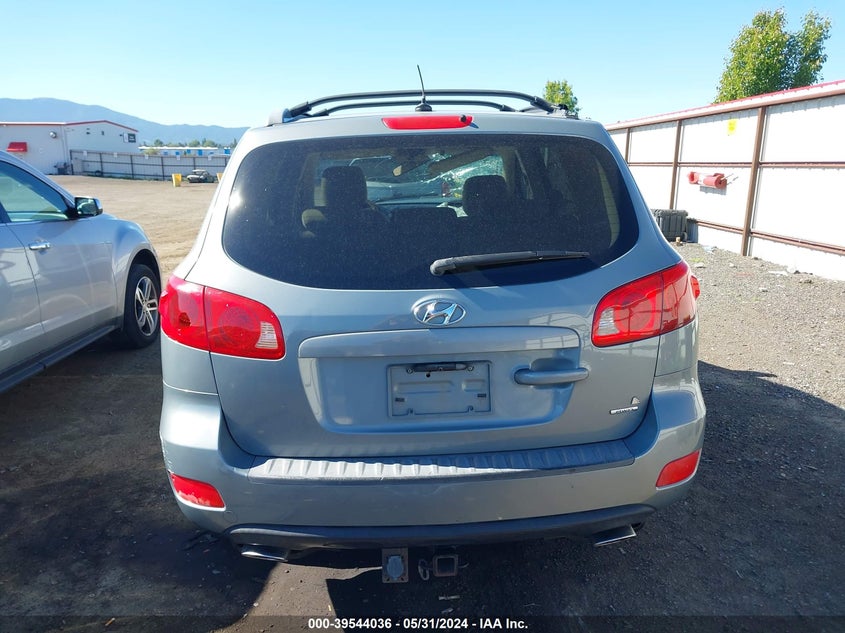 2007 Hyundai Santa Fe Gls VIN: 5NMSG73D27H068077 Lot: 39544036