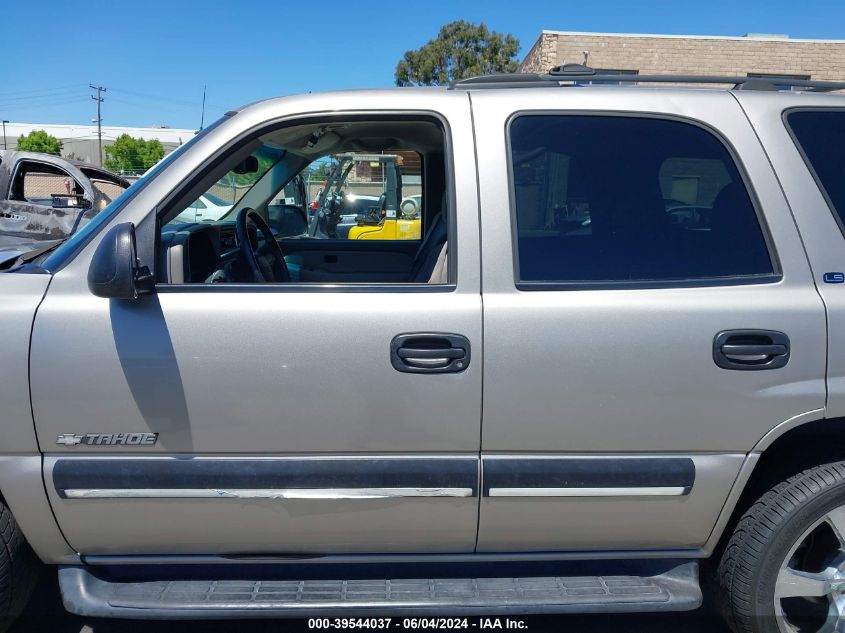 2001 Chevrolet Tahoe Ls VIN: 1GNEC13T81J149039 Lot: 39544037