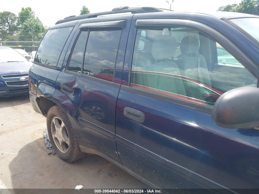 2007 Chevrolet Trailblazer Ls VIN: 1GNDS13S572250077 Lot: 39544042