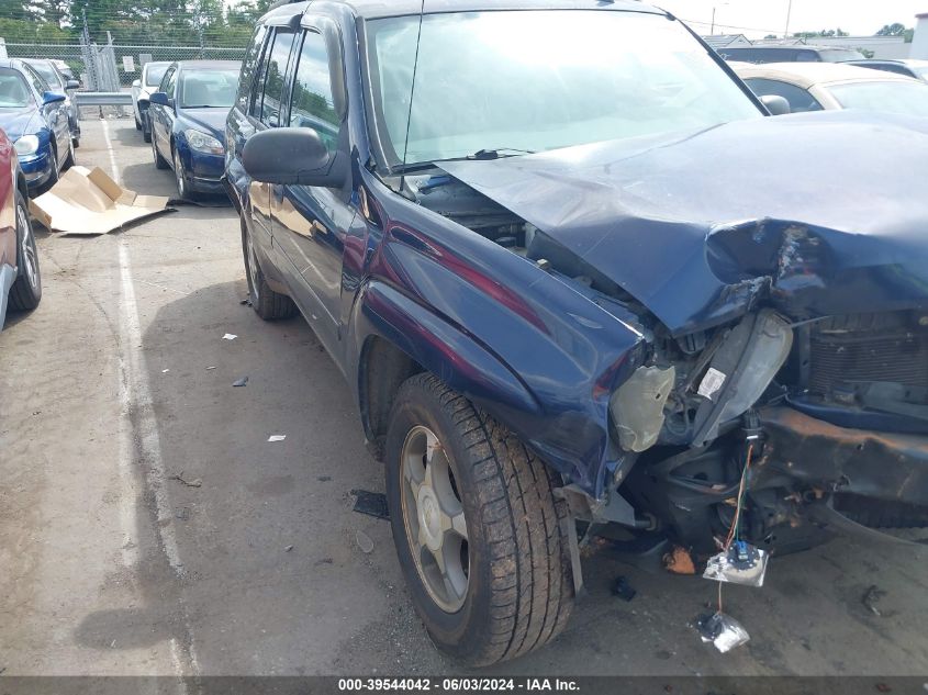 2007 Chevrolet Trailblazer Ls VIN: 1GNDS13S572250077 Lot: 39544042