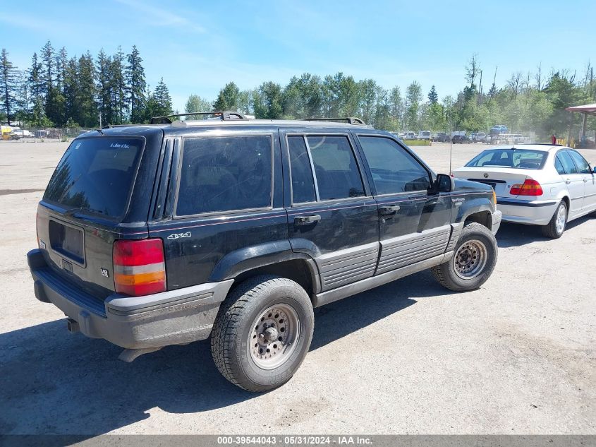 1995 Jeep Grand Cherokee Laredo VIN: 1J4GZ58Y6SC687976 Lot: 39544043