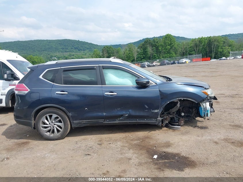 2015 Nissan Rogue Sl VIN: 5N1AT2MV8FC781088 Lot: 39544052