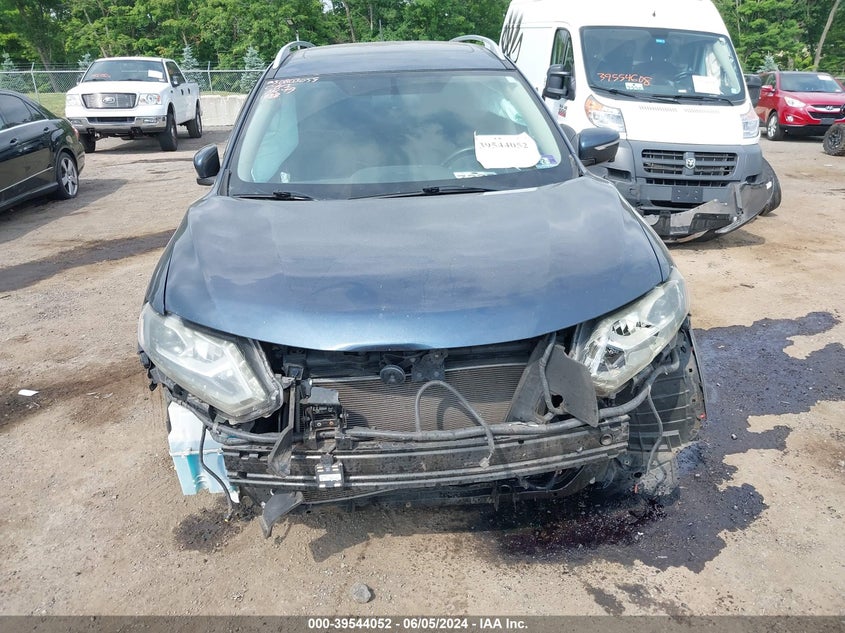 2015 Nissan Rogue Sl VIN: 5N1AT2MV8FC781088 Lot: 39544052