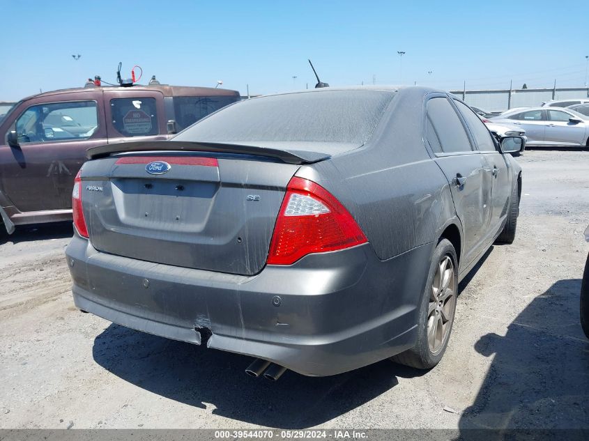 2011 Ford Fusion Se VIN: 3FAHP0HA8BR173219 Lot: 39544070