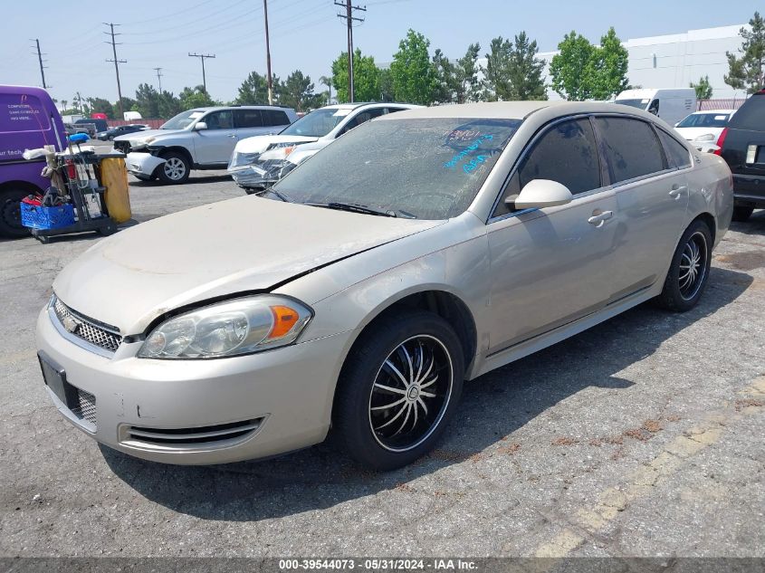 2009 Chevrolet Impala Ls VIN: 2G1WB57K091102711 Lot: 39544073