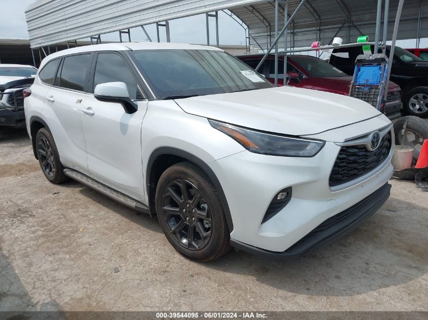 2024 Toyota Highlander Le/Xle/Xse/Limited/Platin VIN: 5TDKDRAH4RS532951 Lot: 39544095