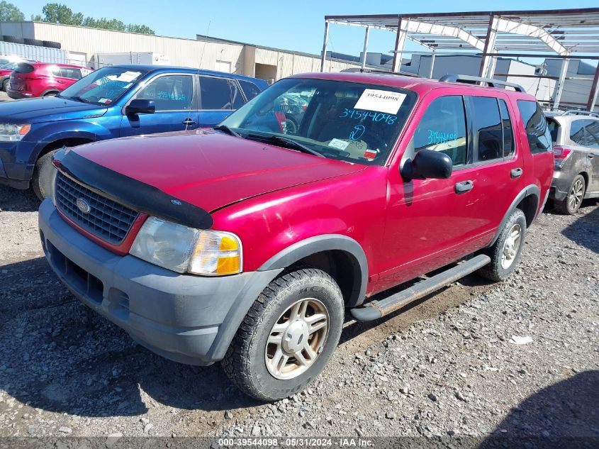 2003 Ford Explorer Xls/Xls Sport VIN: 1FMZU72K13ZA88961 Lot: 39544098