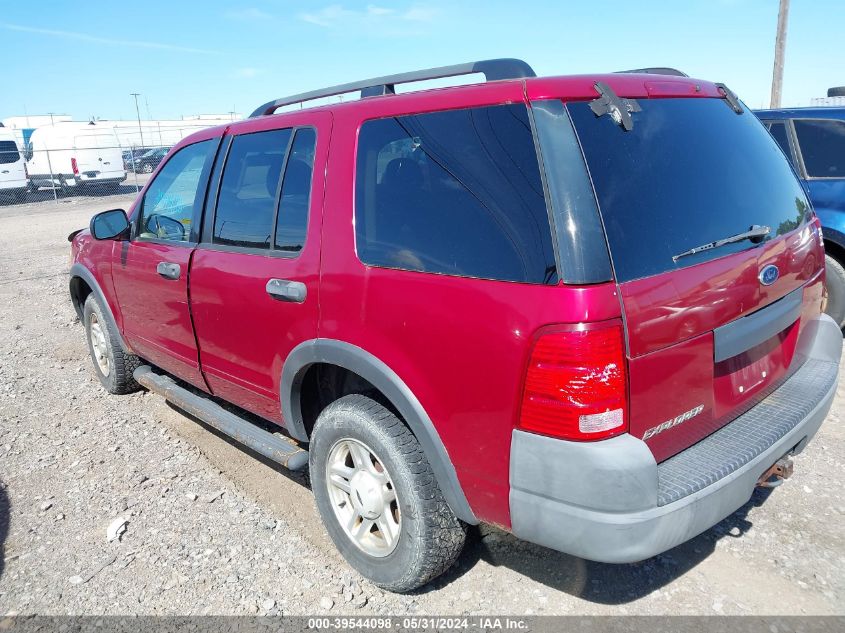 2003 Ford Explorer Xls/Xls Sport VIN: 1FMZU72K13ZA88961 Lot: 39544098