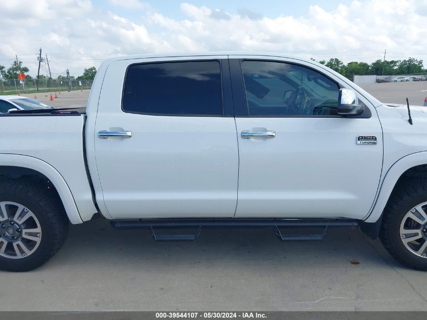 2018 Toyota Tundra 1794 5.7L V8 VIN: 5TFAW5F18JX706304 Lot: 39544107