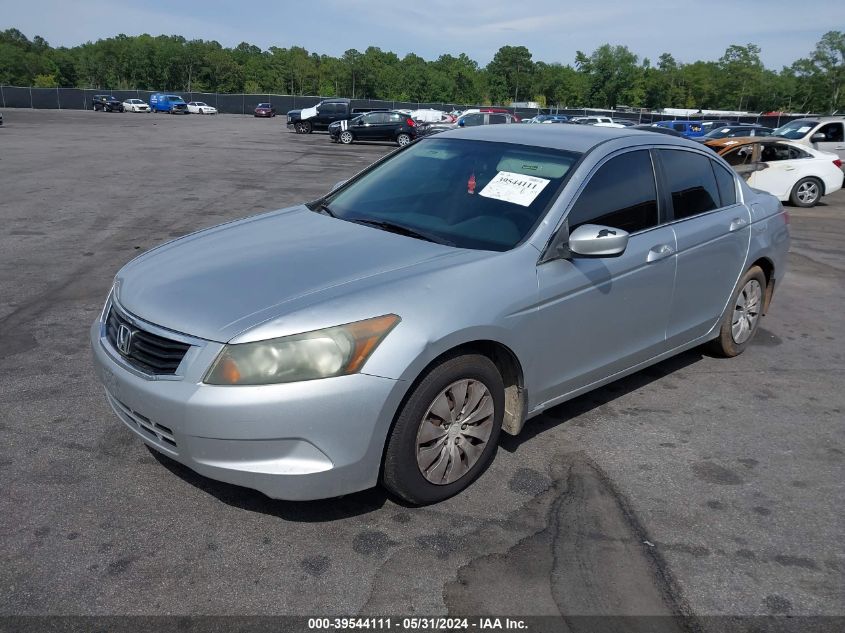 2009 Honda Accord Lx VIN: 1HGCP26309A055966 Lot: 39544111