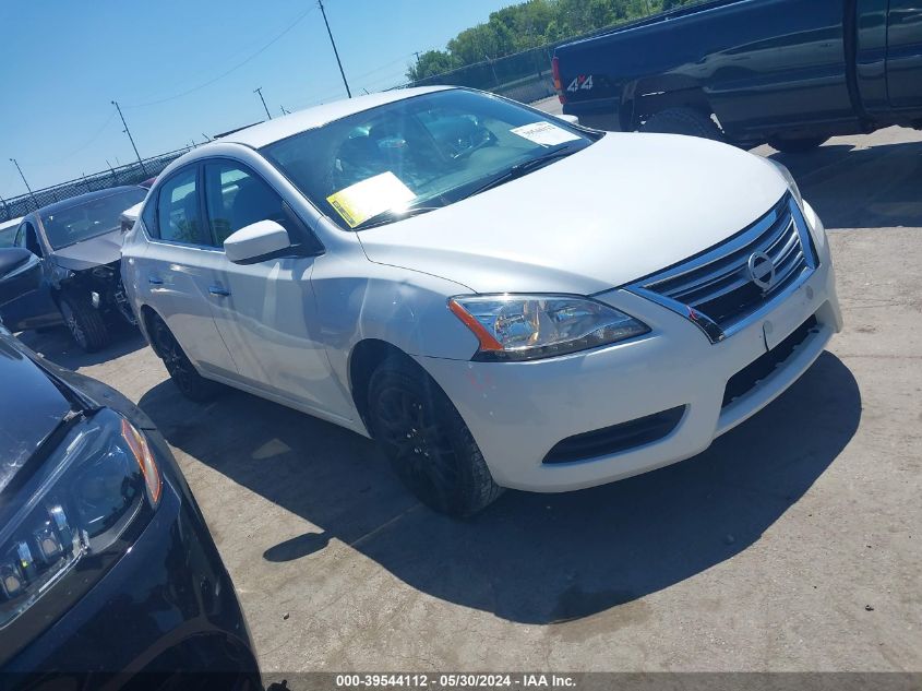 2014 Nissan Sentra Sv VIN: 3N1AB7APXEY286717 Lot: 39544112