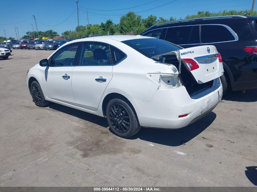 2014 Nissan Sentra Sv VIN: 3N1AB7APXEY286717 Lot: 39544112