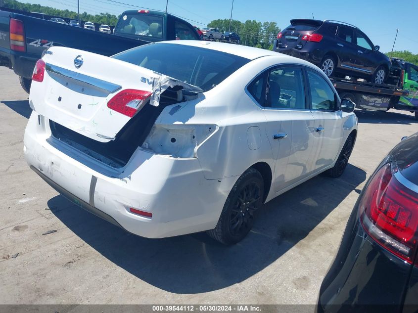 2014 Nissan Sentra Sv VIN: 3N1AB7APXEY286717 Lot: 39544112