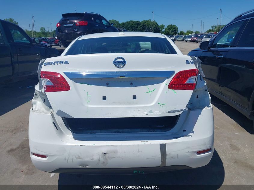 2014 Nissan Sentra Sv VIN: 3N1AB7APXEY286717 Lot: 39544112