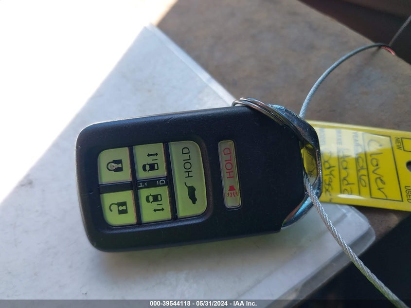 2016 Honda Odyssey Ex-L VIN: 5FNRL5H63GB098022 Lot: 39544118