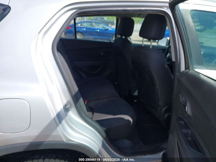 2016 Chevrolet Trax 1Ls VIN: 3GNCJKSBXGL257725 Lot: 39544119