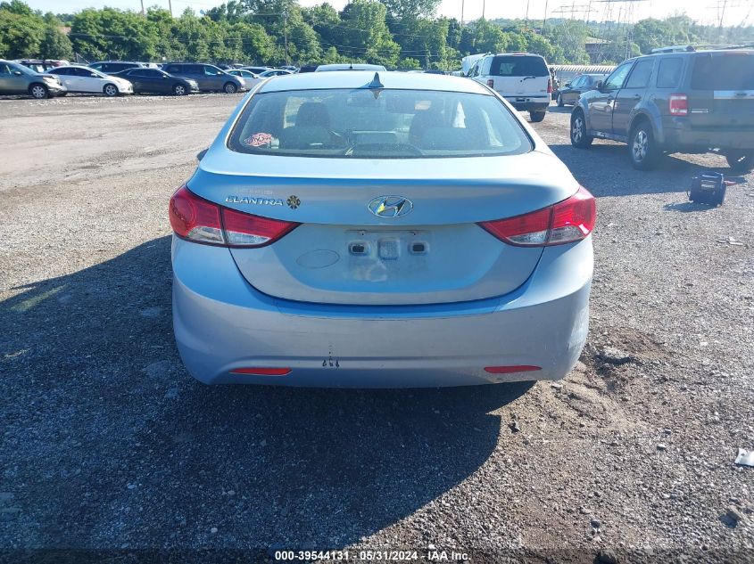 2012 Hyundai Elantra Gls (Ulsan Plant) VIN: KMHDH4AE0CU231954 Lot: 39544131