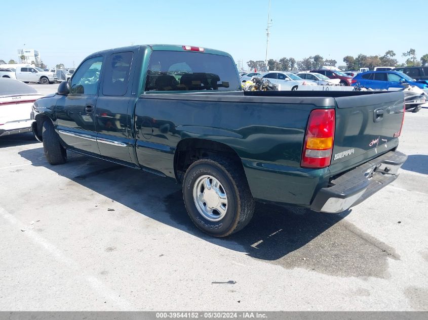 2003 GMC Sierra 1500 C1500 VIN: 2GTEC19V931137108 Lot: 39544152